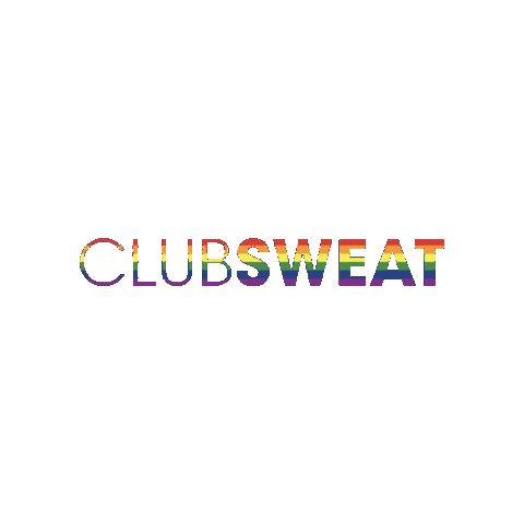 Fitness Pride Sticker by Club Sweat