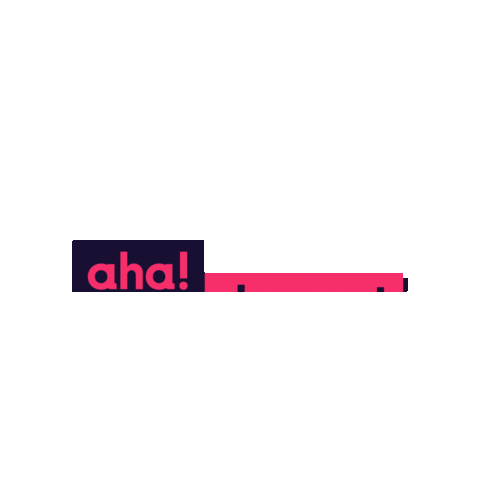 ahaworks moments aha works ahaworks Sticker