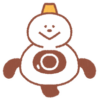 Snowman Sticker