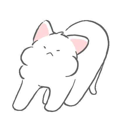 Cat Yoga Sticker by GORO