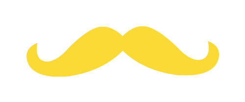 Barber Mustache Sticker by yukihairstyling