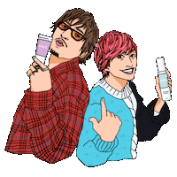 Exit イラスト Sticker by I-ne