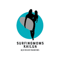 surfingmoms mom community california surf Sticker