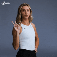 Peace Tennis GIF by WTA