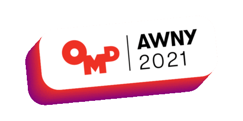 Awny Awny2021 Adweek Omd Button Omdusa Marketing Confrence 1 Sticker by OMD USA