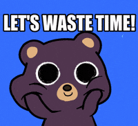 Bored Bear GIF