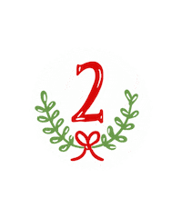 Christmas Season Advent Sticker