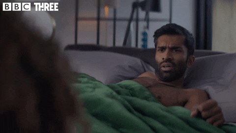 Nikesh Patel Rose Matafeo GIF by BBC Three