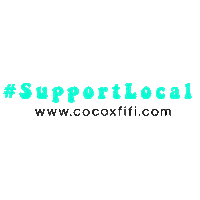 Support Local Sticker by COCOXFIFI