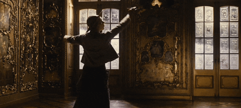 Julie Andrews Bow GIF