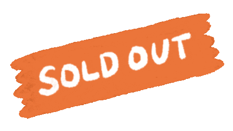 Tape Soldout Sticker