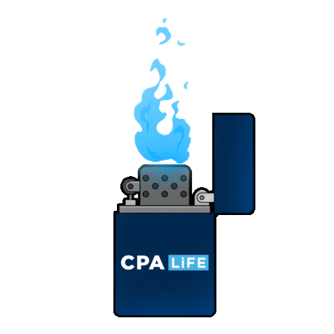 CPA_Life happy hot fire good Sticker
