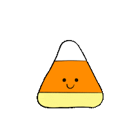 Flipping Candy Corn Sticker