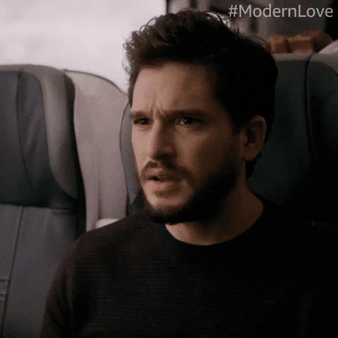 Confused Kit Harington GIF by Modern Love