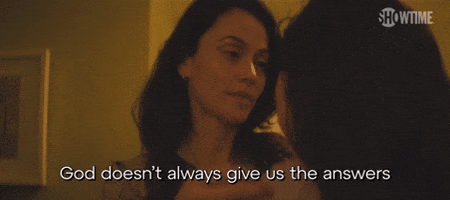 God Doesn't Always Give Us The Answers