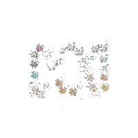 Mardi Gras Rainbow Sticker by ABC TV + IVIEW