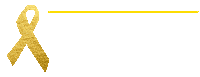 Childhood Cancer Gold Ribbon Sticker by Alex's Lemonade Stand Foundation