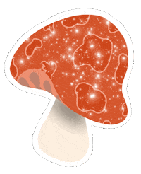 Mushroom Sticker