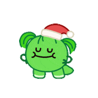 Christmas Elf Santa Sticker by DINOSALLY