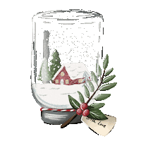 Winter Solstice Christmas Sticker