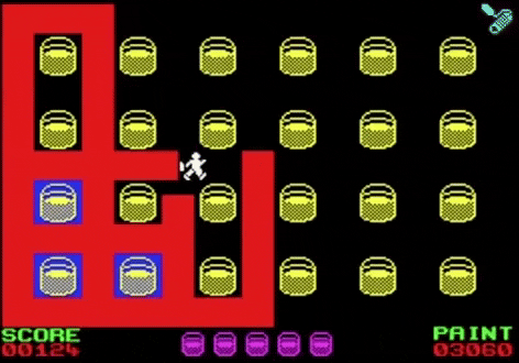 arcade painter GIF by NakNick Game Studio