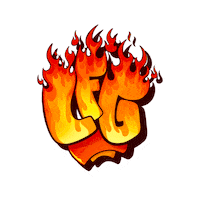 sim0nd33 fire nft graffiti nfts Sticker