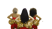 Cheerleader Pompom Sticker by MonacoBasket
