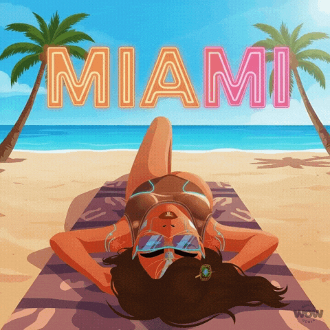 Happy Miami Beach GIF by World Of Women