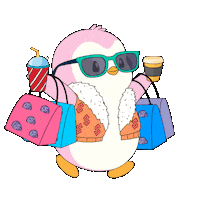 Girl Fashion Sticker by Pudgy Penguins