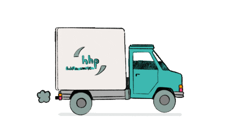 Truck Delivery Sticker by HHP_Marketing