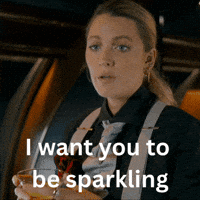 Sparkle Sparkling GIF by Blake Lively Fan