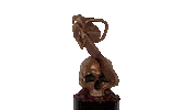 Skull Skeleton Sticker by FANGORIA