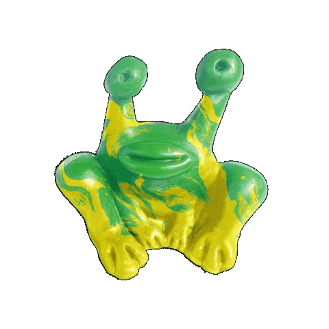 Joyful Noise Frog Sticker by Joyful Noise Recordings