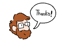 Animation Hugs Sticker