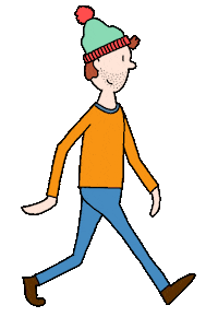 Happy Animation Sticker