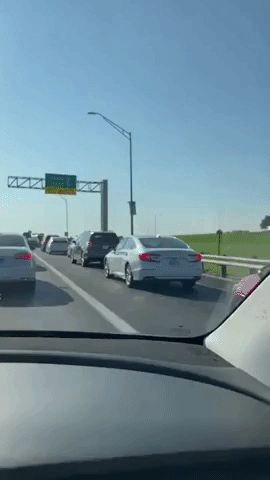 Drivers Stuck in Traffic as Power Outage Prompts Road Closures Around Austin Airport