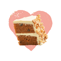 Cedele love heart sweet cake Sticker