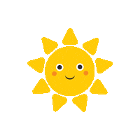 Happy Sun Sticker by Lollo & Bernie