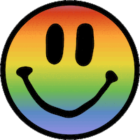 fickle_dreams fun fashion rainbow celebrate Sticker