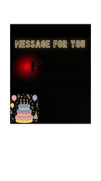 Happy Birthday Sticker