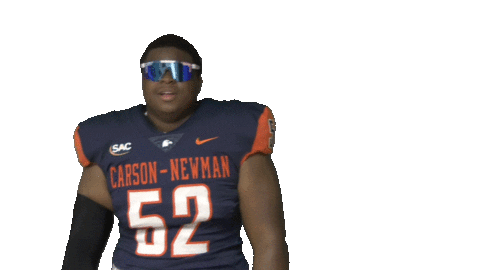 Football Sport Sticker by Carson-Newman Athletics