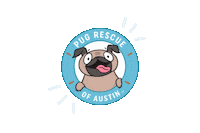pugrescueaustin pug pra pugathon pugrescueofaustin Sticker