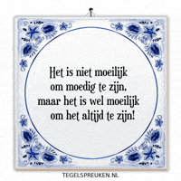 Wijsheid Spreuk GIF by Tegelspreuken.nl