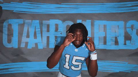 University Of North Carolina Football GIF by UNC Tar Heels