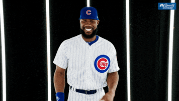 jason heyward smile GIF by NBC Sports Chicago