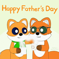 Fathers Day Fox GIF