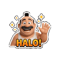 Halo Sticker by Indosiar
