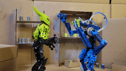 High Five Team Work GIF
