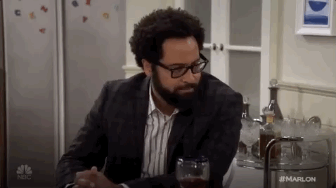 thinking marlon GIF by NBC