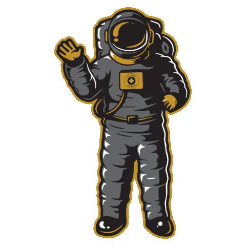Space Astronaut Sticker by  for iOS & Android | GIPHY